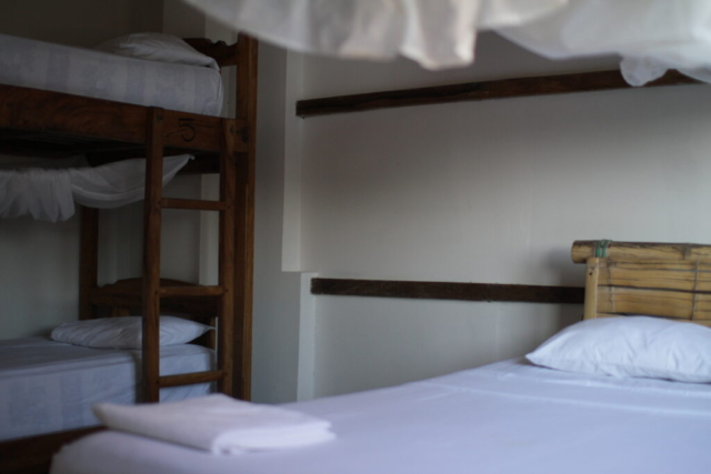 4 person family room in Hostel Coco Loco Ecuador